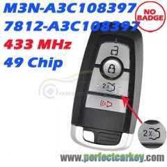 Ford + 2017 car key