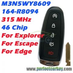 Ford Escape 2013-2019 car key