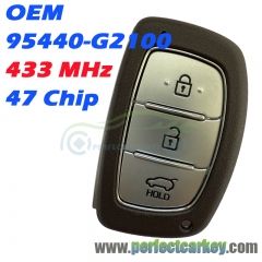 Hyundai Ioniq 2016 car key
