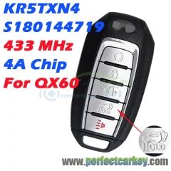 Infiniti QX60 2016-2018 car key