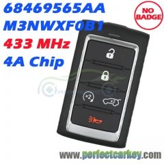 Jeep Grand Wagoneer 2021-2022 car key