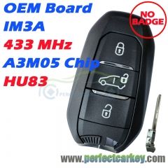 Peugeot 3008 2019-2021 car key
