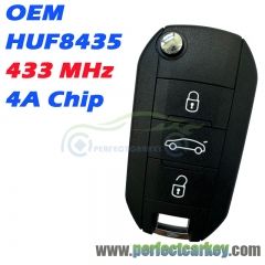 Peugeot 308 2008-2013 car key