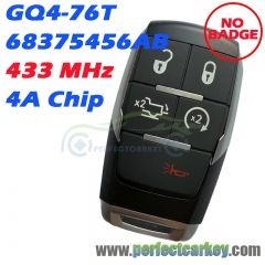 Ram 2500 2019-2023 car key