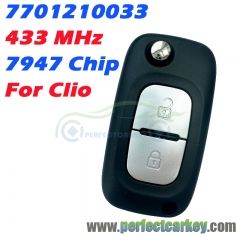 Renault Clio 3 2006-2010 car key