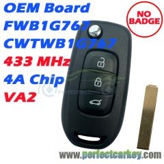 Renault Kadjar 2013-2017 car key