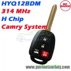 Toyota Camry 2007-2009 car key
