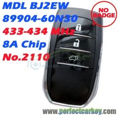 Toyota Land Cruiser 2022-2024 car key