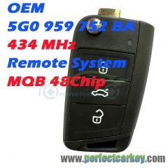 Volkswagen Golf MK7 2012-2020 car key